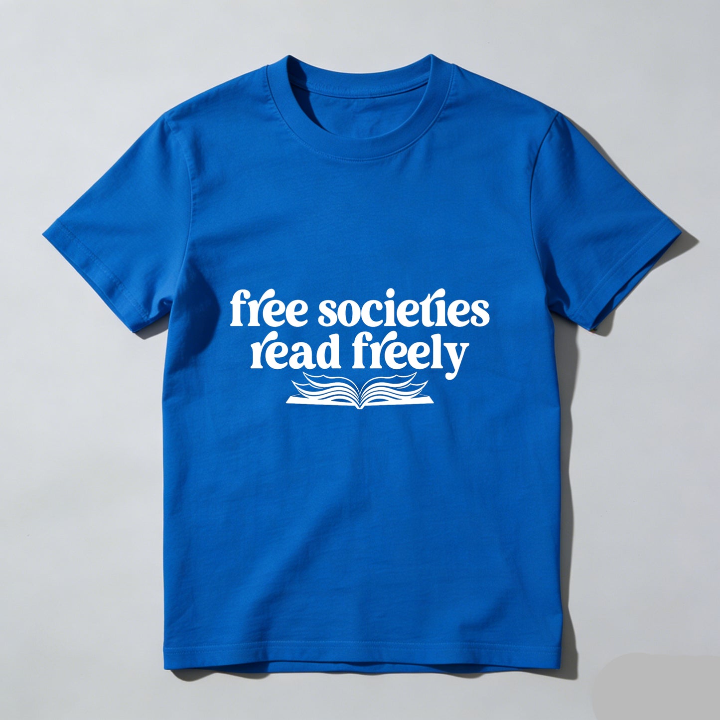Wardrobecart Free Societies Read Freely Book Unisex Classic T-shirt