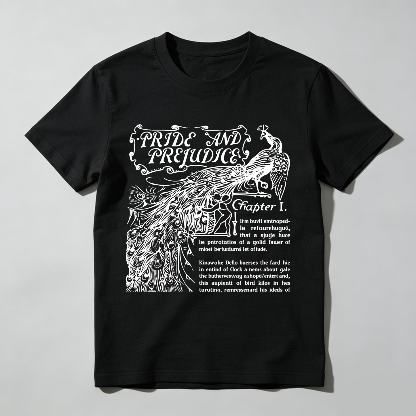 Wardrobecart Pride And Prejudice Chapter One Design Unisex Classic T-shirt