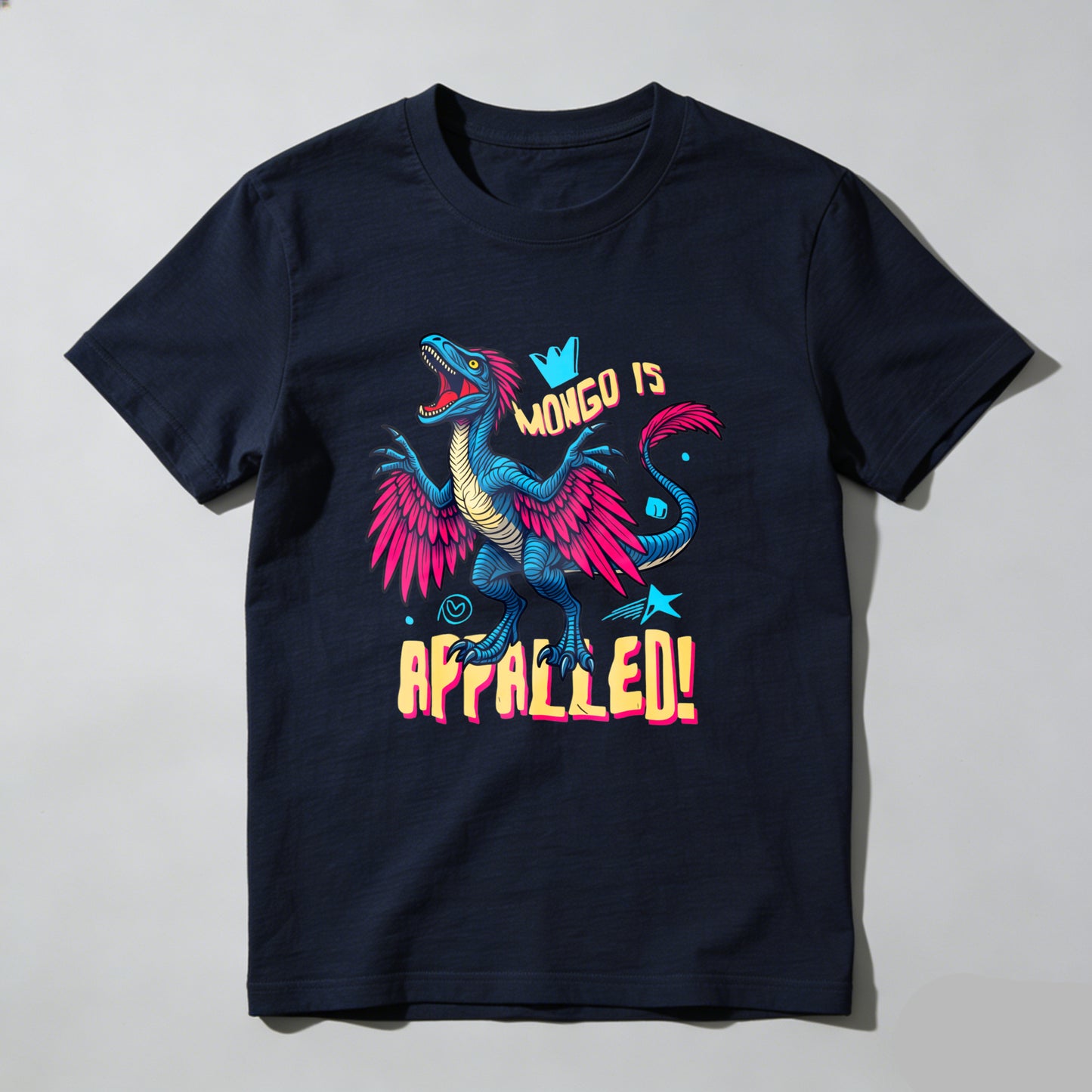 Wardrobecart Mongo Is Appalled Dragon Design Unisex Classic T-shirt