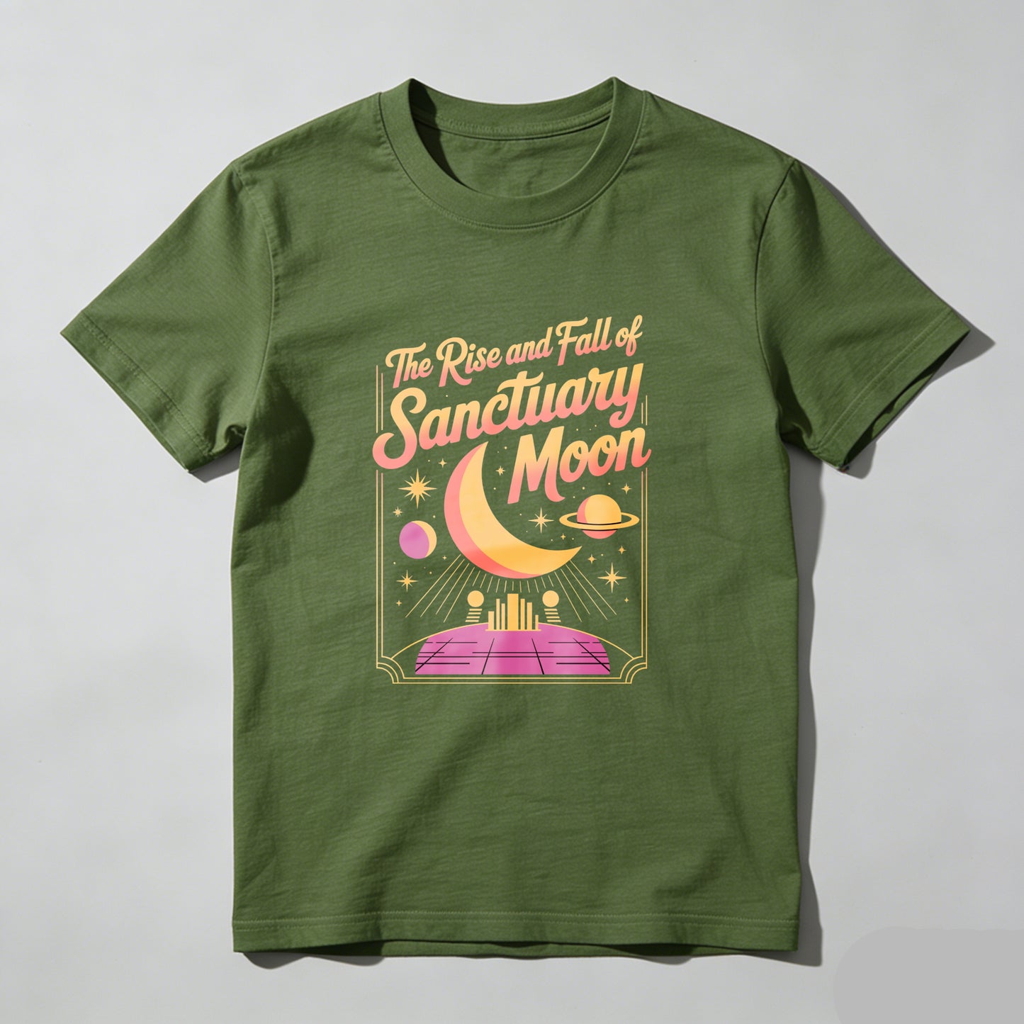 Wardrobecart The Rise And Fall Of Sanctuary Moon Unisex Classic T-shirt
