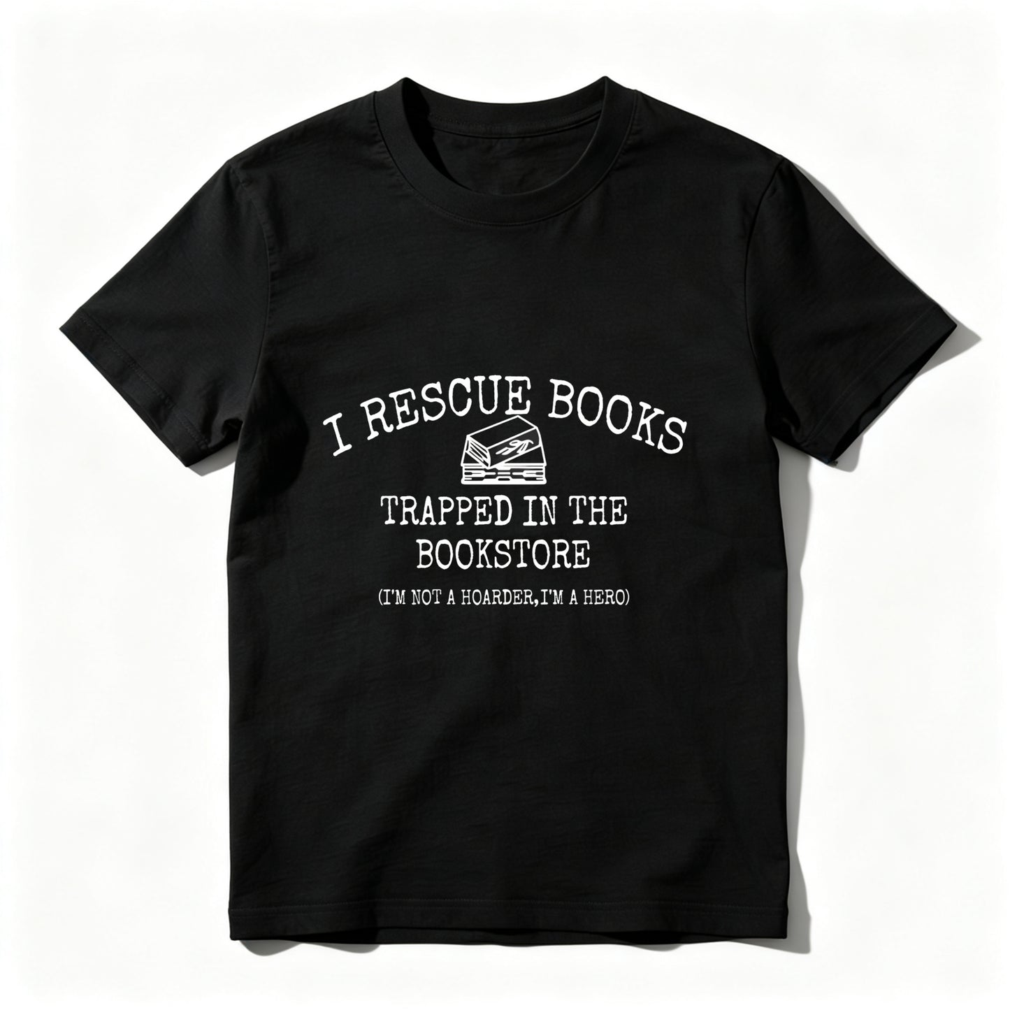 Wardrobecart I Rescue Books Trapped In The Bookstore Unisex Classic T-shirt