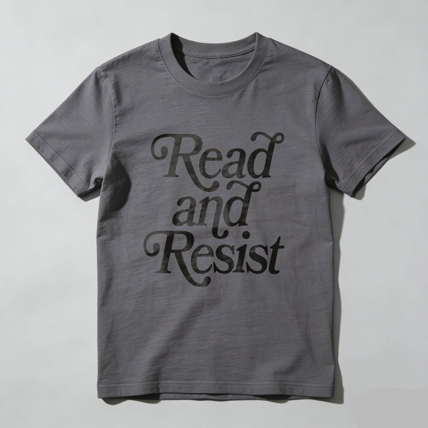 Wardrobecart Read And Resist Unisex Classic T-shirt 100% cotton