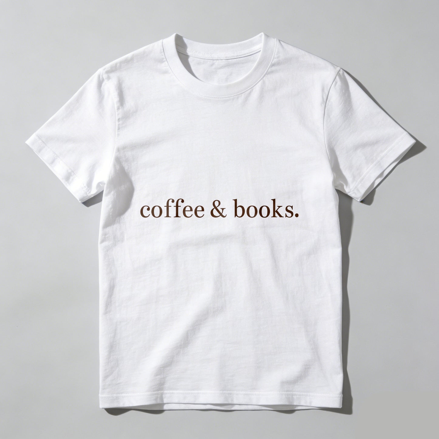 Wardrobecart Coffee And Books Unisex Classic T-shirt
