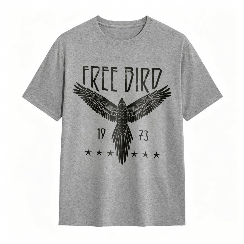 Free Bird Eagle 1973 Stars Design Unisex Classic T-shirt