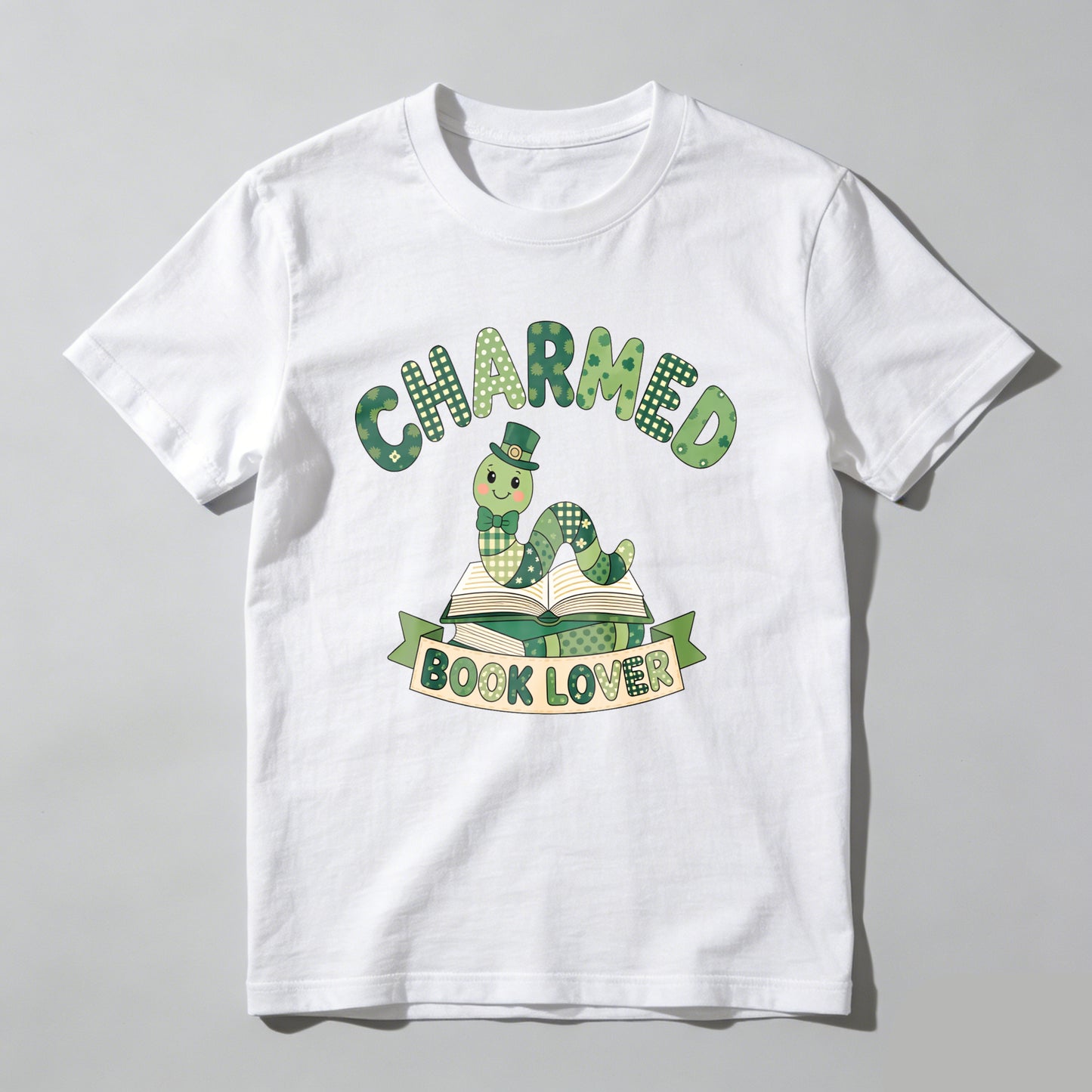 Wardrobecart Charmed Book Lover Snake Reading Unisex Classic T-shirt