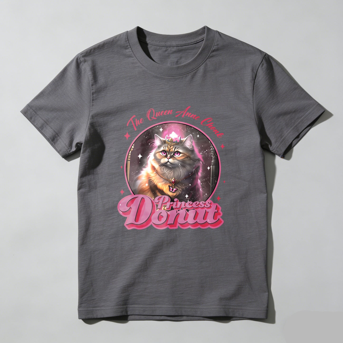Wardrobecart The Queen Anne Cat Princess Donut Unisex Classic T-shirt