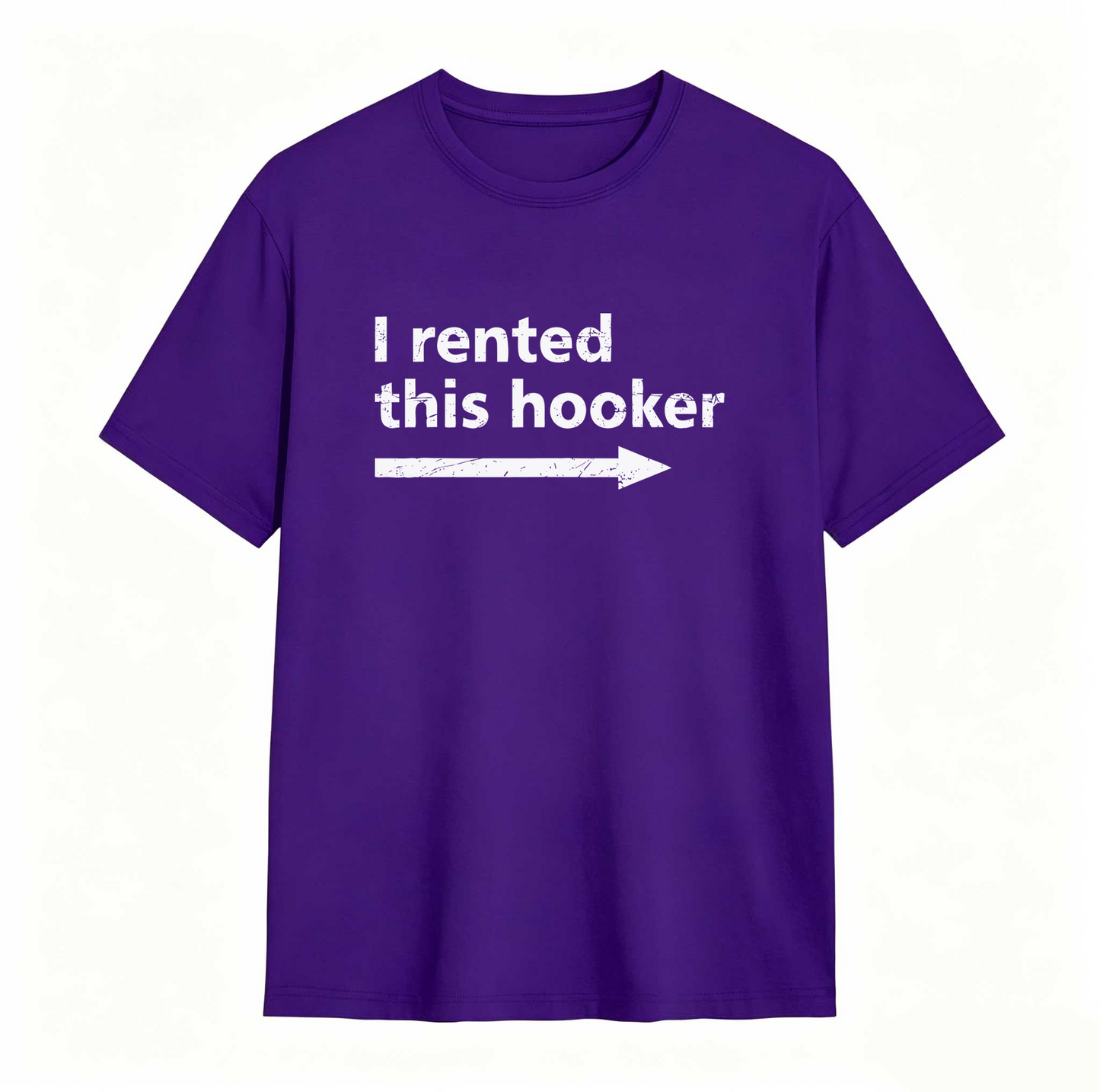 I Rented This Hooker Arrow Design Unisex Classic T-shirt