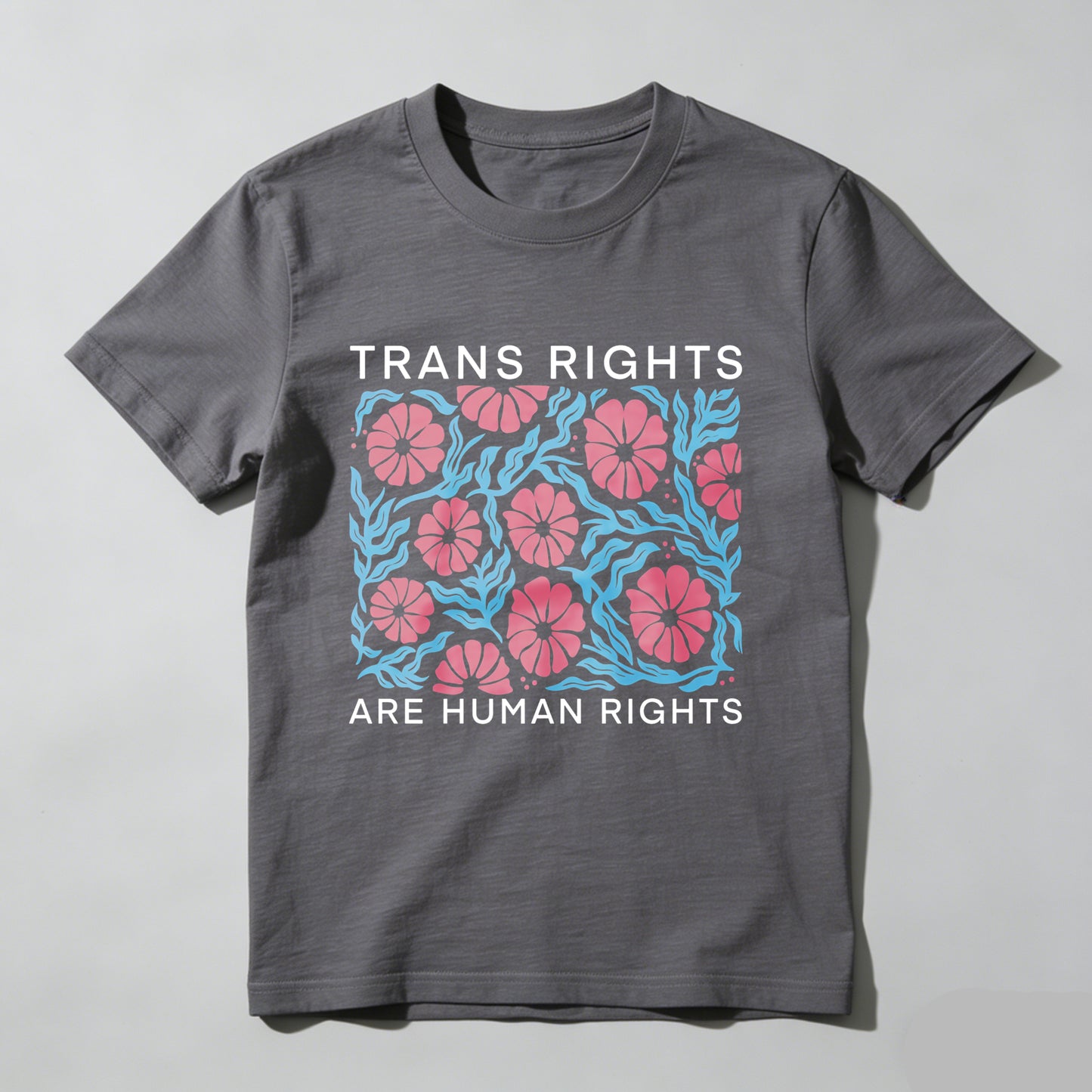 Wardrobecart Trans Rights Are Human Rights Unisex Classic T-shirt