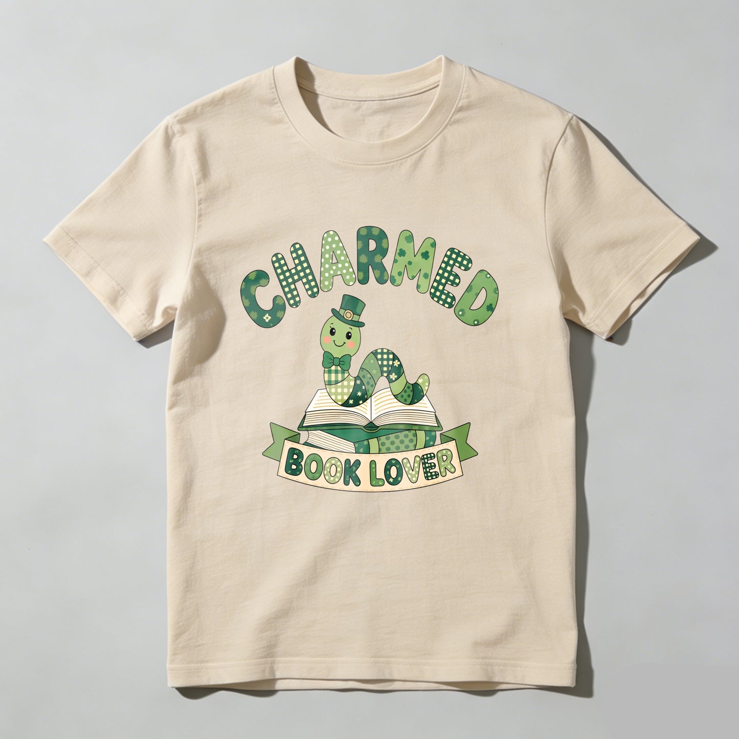 Wardrobecart Charmed Book Lover Snake Reading Unisex Classic T-shirt