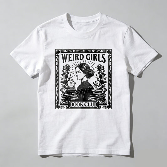 Wardrobecart Weird Girls Book Club Artwork Unisex Classic T-shirt
