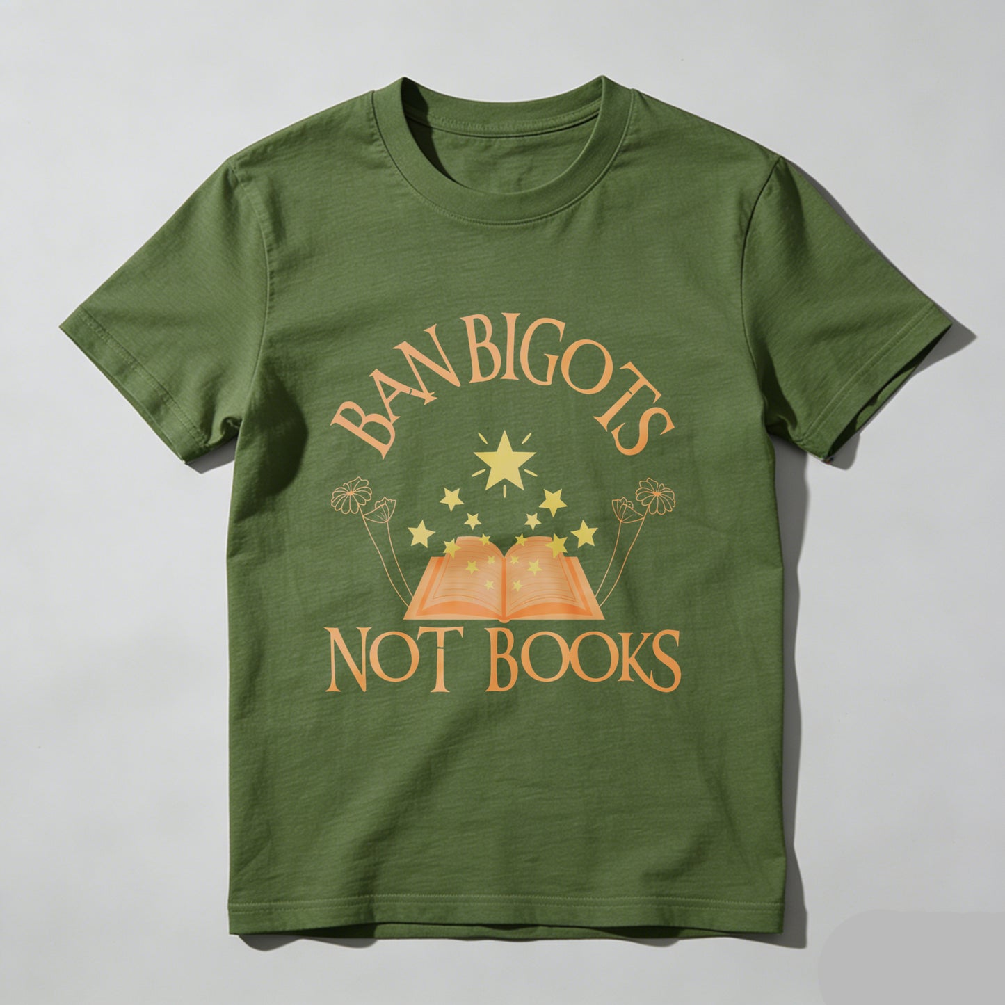 Wardrobecart Ban Bigots Not Books Unisex Classic T-shirt