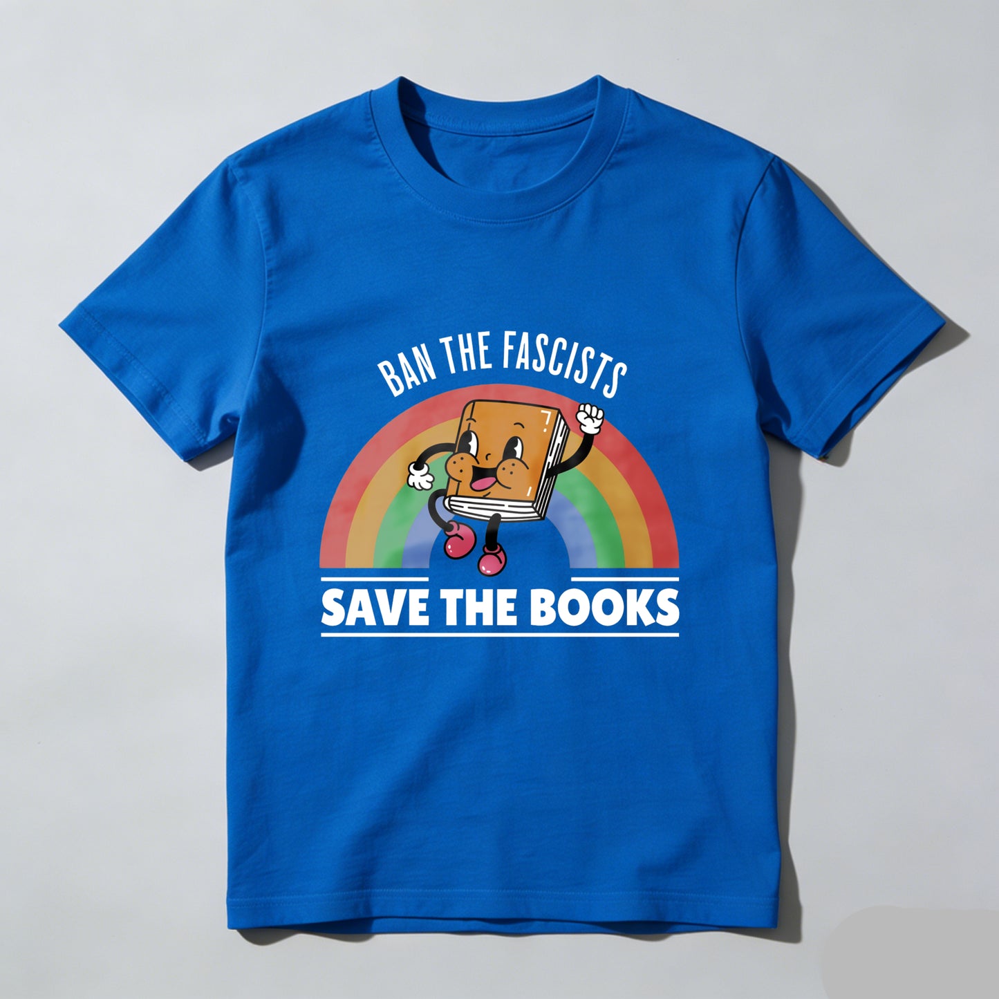 Wardrobecart Ban The Fascists Save The Books Unisex Classic T-shirt