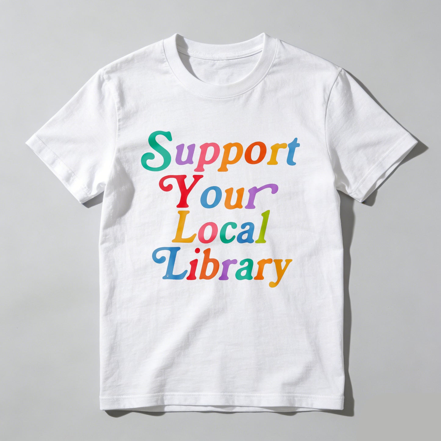 Wardrobecart Support Your Local Library Unisex Classic T-shirt