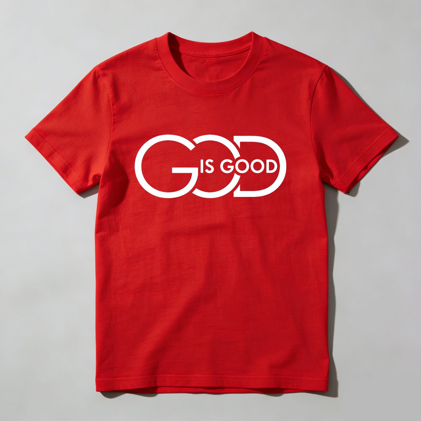God Is Good T Shirt Made In Usa Christian Faith Statement Black Cotton Tee For Men Women Unisex Apparel