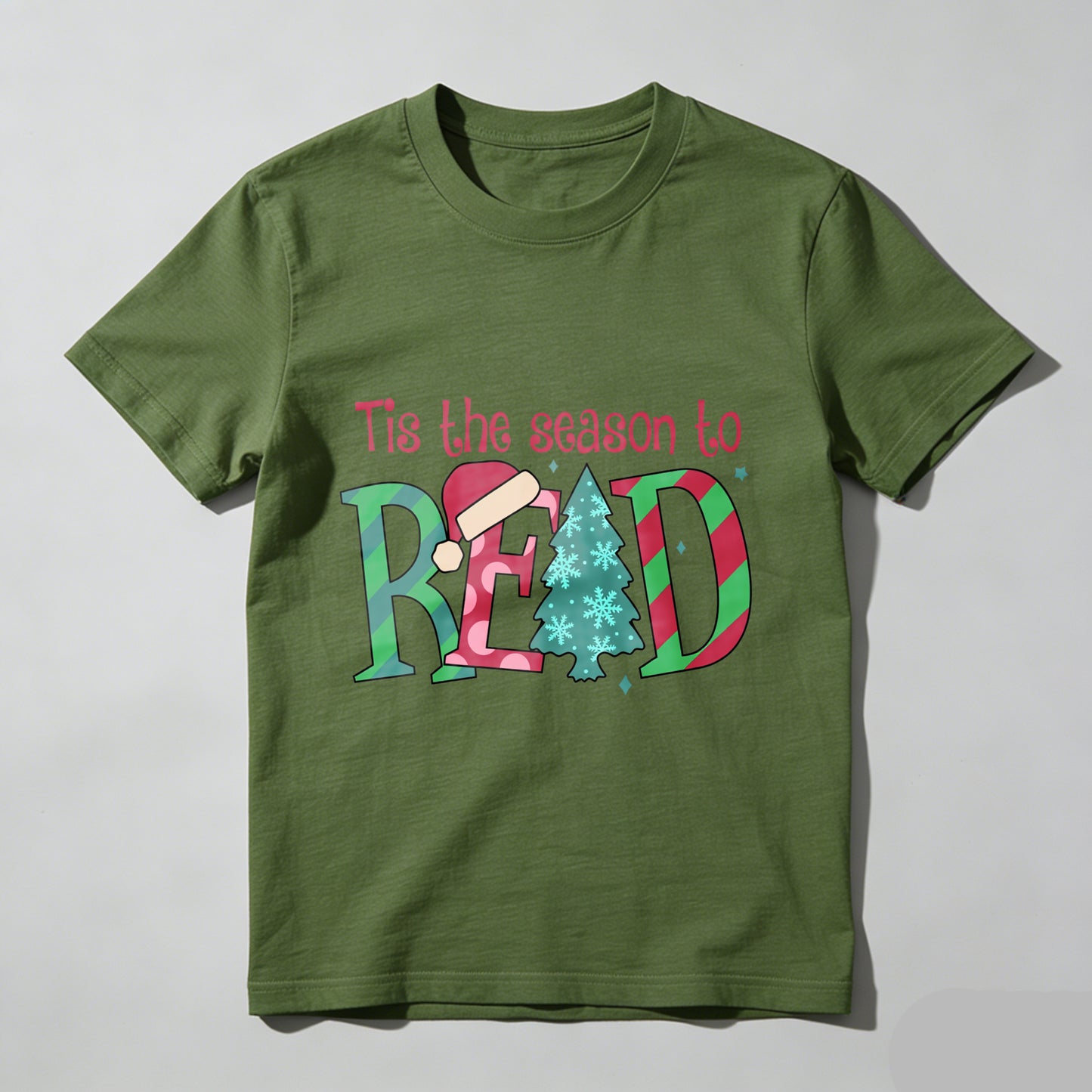 Wardrobecart Tis The Season To Read Unisex Classic T-shirt