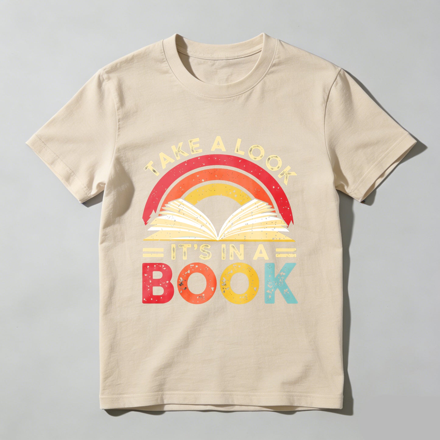 Wardrobecart Take A Look Its In A Book Unisex Classic T-shirt