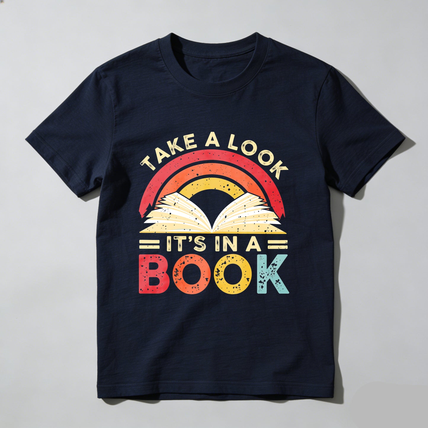 Wardrobecart Take A Look Its In A Book Unisex Classic T-shirt