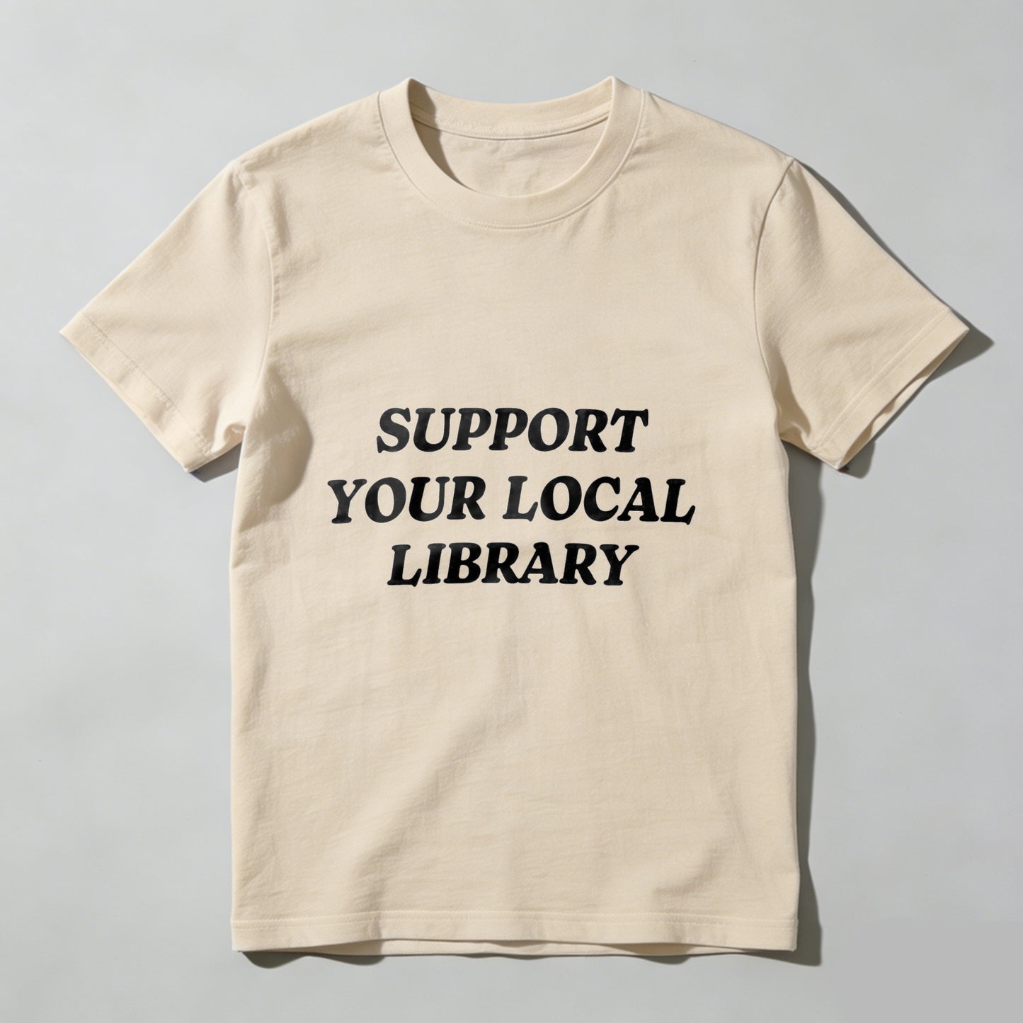 Wardrobecart Support Your Local Library Unisex Classic T-shirt