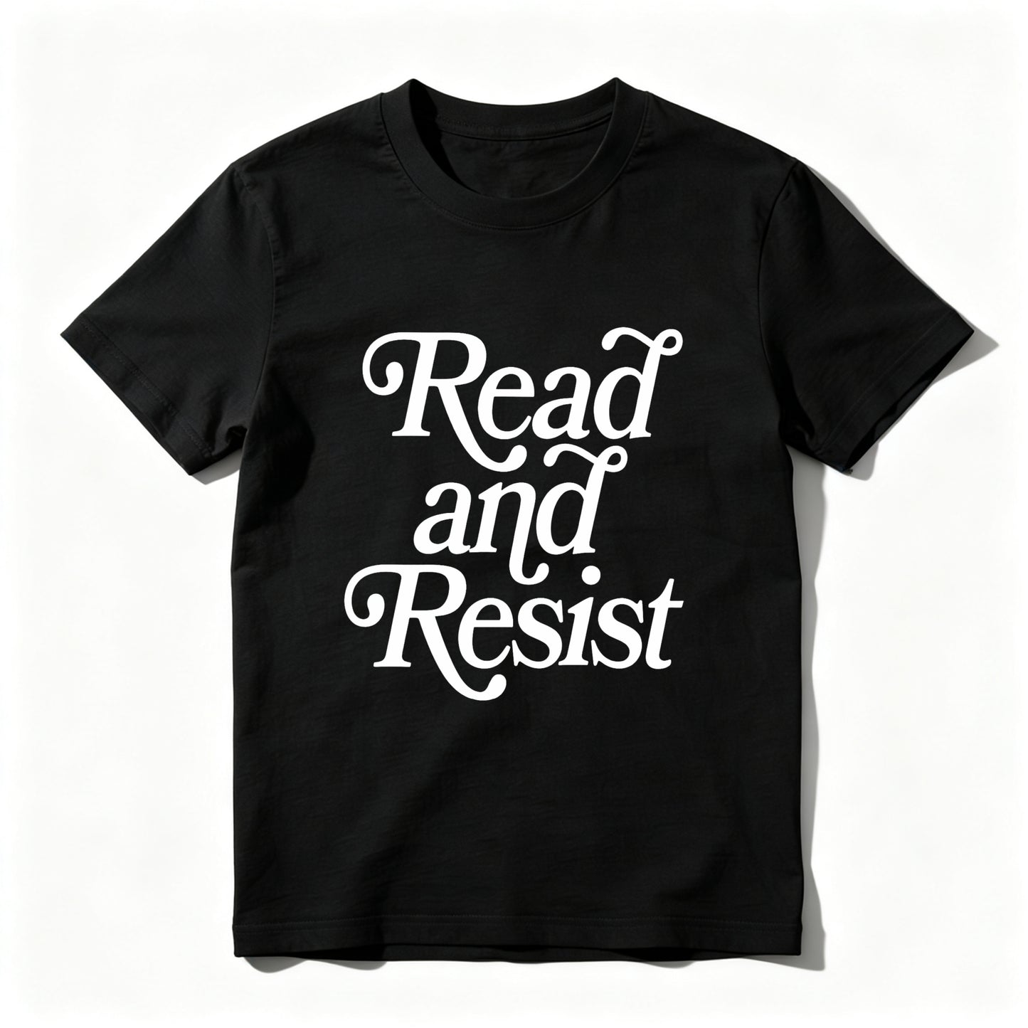 Wardrobecart Read And Resist Unisex Classic T-shirt 100% cotton