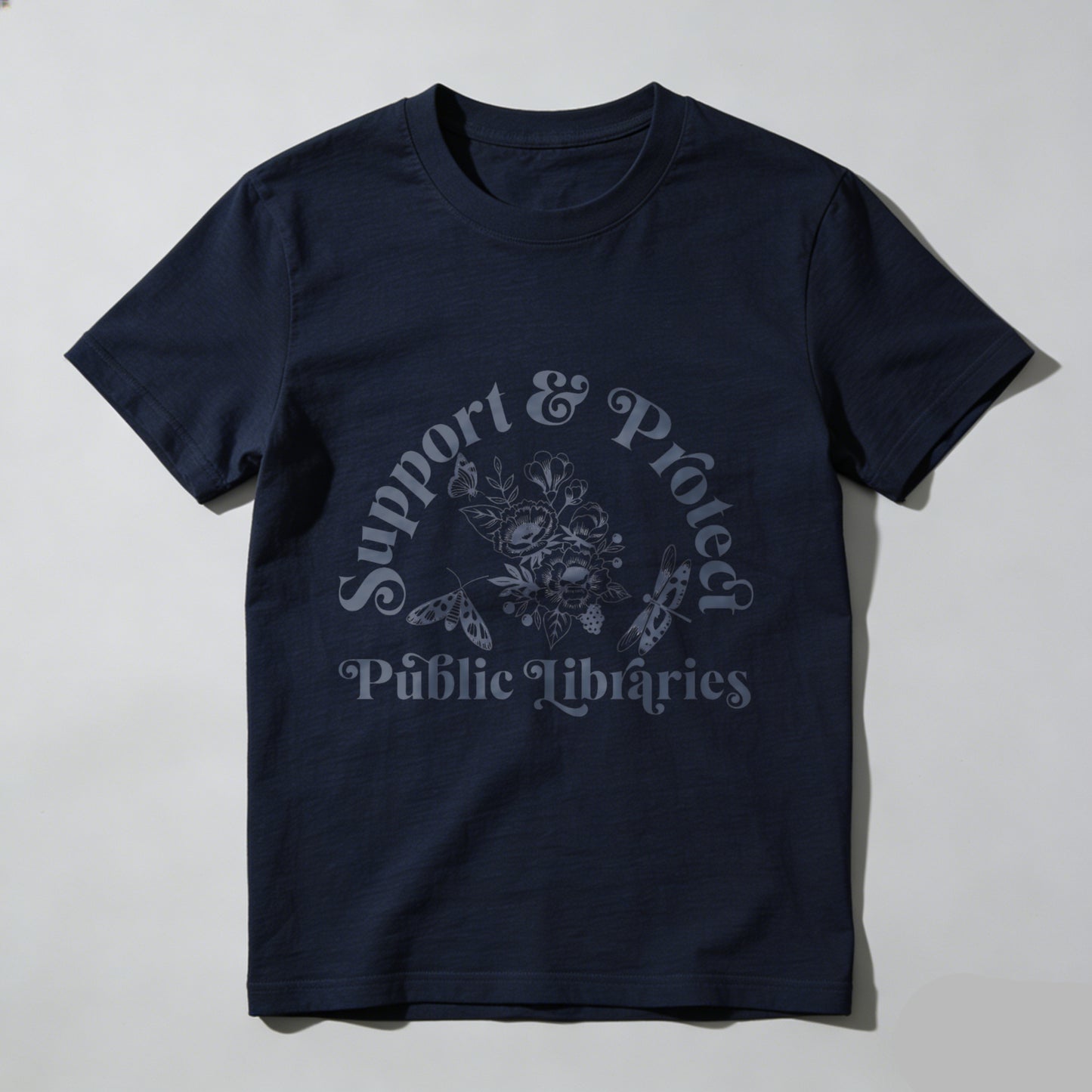 Wardrobecart Support And Protect Public Libraries Unisex Classic T-shirt