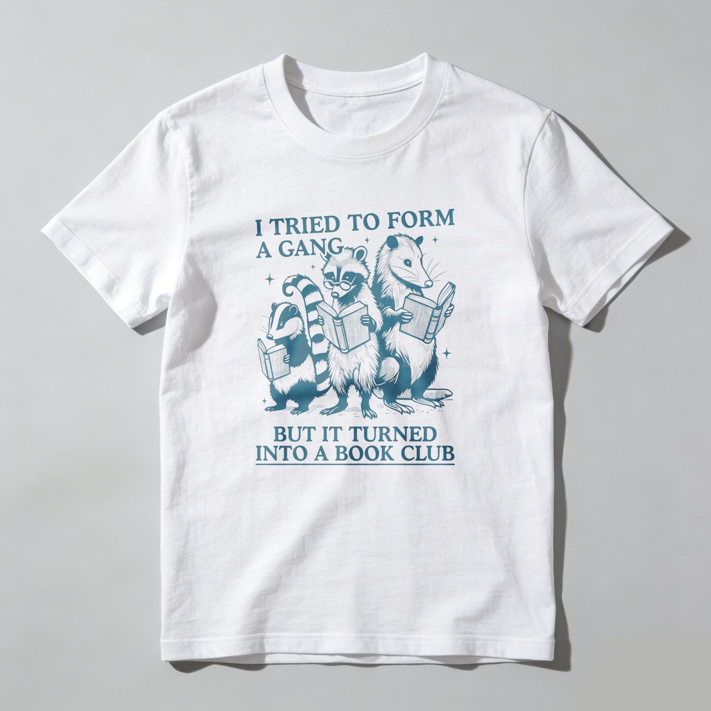 Wardrobecart I Tried To Form A Gang But It Turned Into A Book Club Unisex Classic T-shirt
