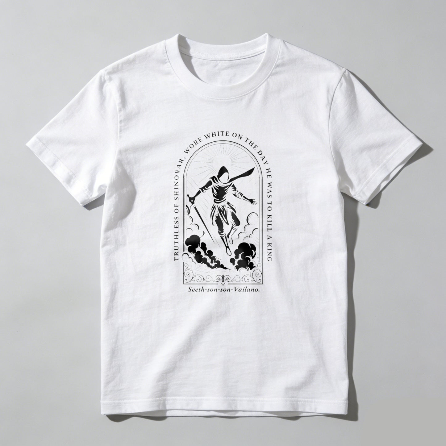 Wardrobecart Truthless Of Shinobi More White On The Day He Was To Kill A King Unisex Classic T-shirt