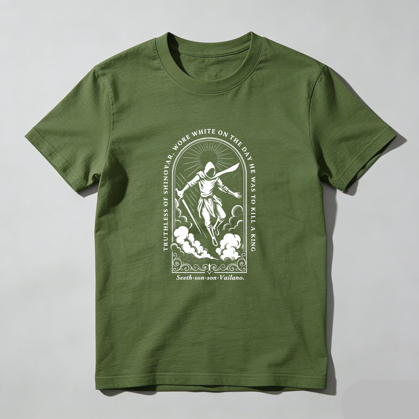 Wardrobecart Truthless Of Shinobi More White On The Day He Was To Kill A King Unisex Classic T-shirt