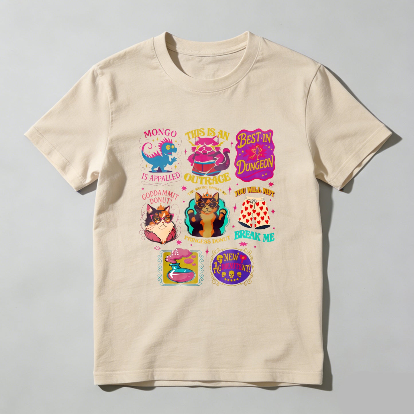 Wardrobecart Mongo Is Appalled This Is An Outrage Best In Dungeon Goddammit Donut Princess Donut Break Me New 47 Unisex Classic T-shirt