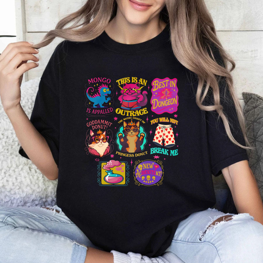 Wardrobecart Mongo Is Appalled This Is An Outrage Best In Dungeon Goddammit Donut Princess Donut Break Me New 47 Unisex Classic T-shirt