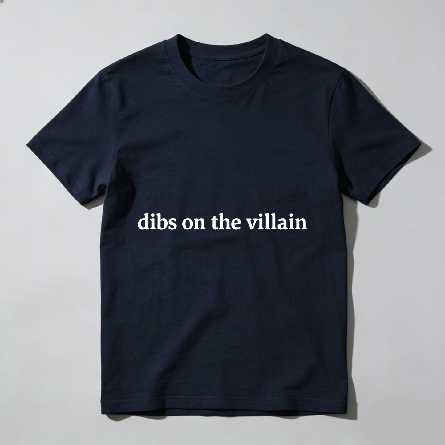 Wardrobecart Dibs On The Villain Unisex Classic T-shirt