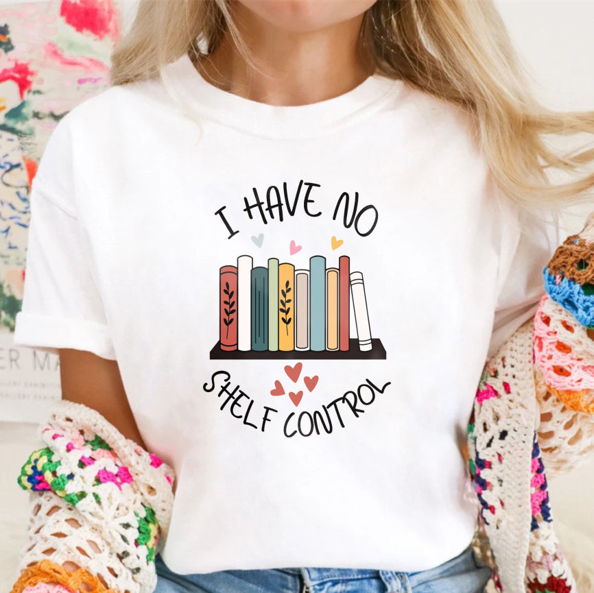 Wardrobecart I Have No Shelf Control Bookshelf Design Unisex Classic T-shirt