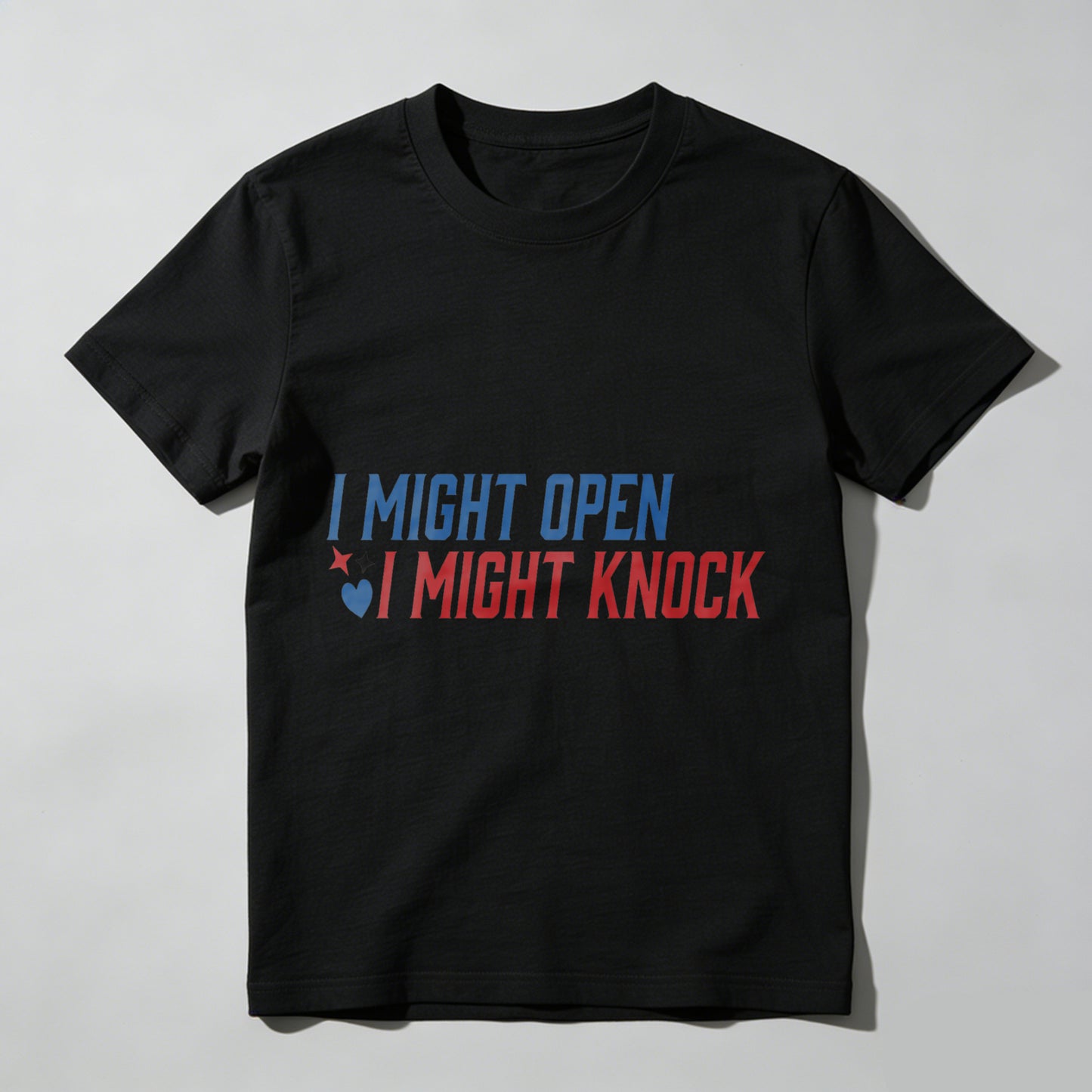 Wardrobecart I Might Open I Might Knock Unisex Classic T-shirt