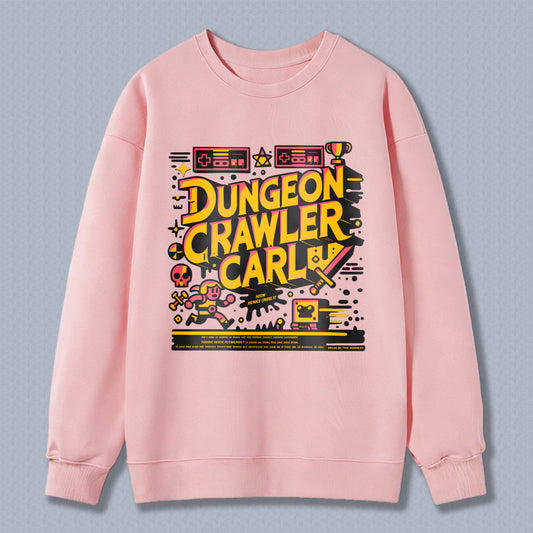 Wardrobecart Dungeon Crawler Carl Pixel Art Design Unisex Classic Sweatshirt