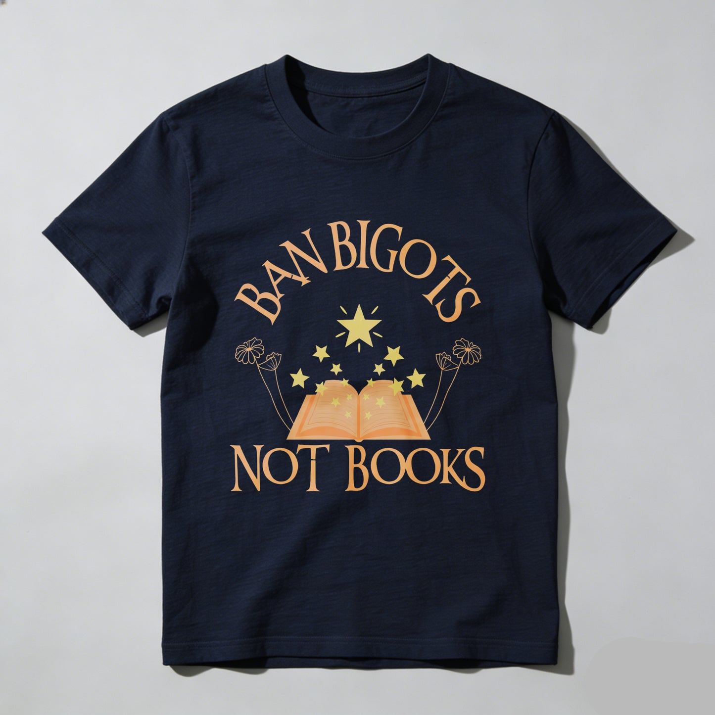 Wardrobecart Ban Bigots Not Books Unisex Classic T-shirt