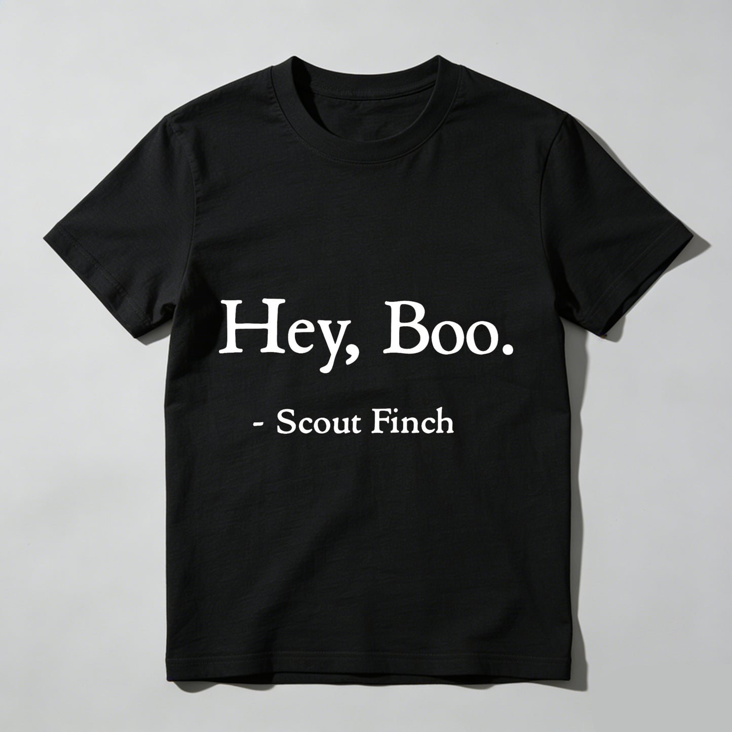 Wardrobecart Hey Boo Scout Finch Unisex Classic T-shirt