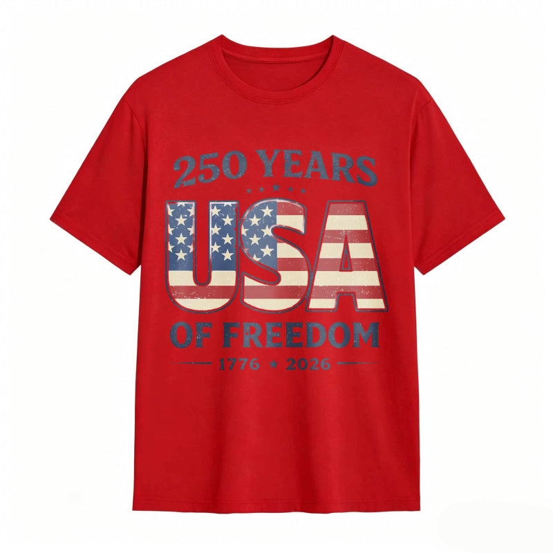 250 Years Usa Of Freedom 1776 2026 T-shirt