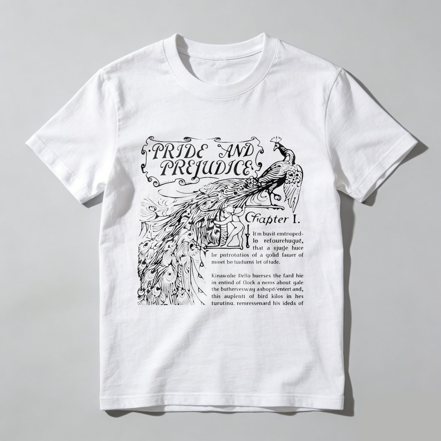 Wardrobecart Pride And Prejudice Chapter One Design Unisex Classic T-shirt