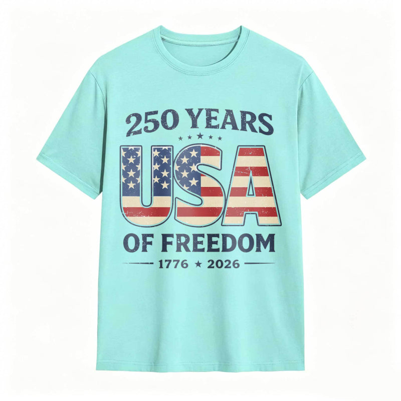 250 Years Usa Of Freedom 1776 2026 T-shirt