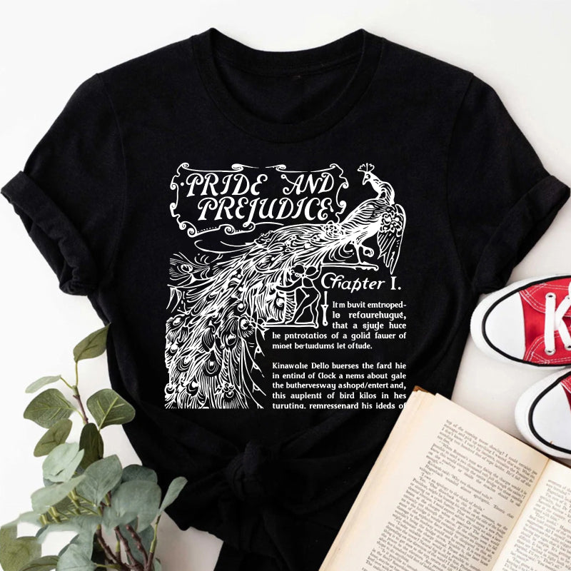 Wardrobecart Pride And Prejudice Chapter One Design Unisex Classic T-shirt