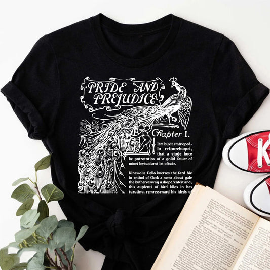 Wardrobecart Pride And Prejudice Chapter One Design Unisex Classic T-shirt
