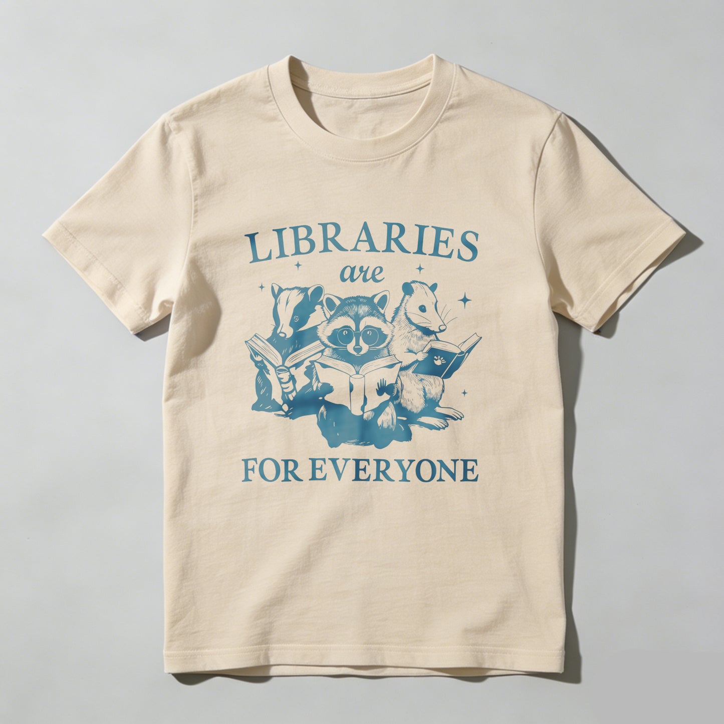 Wardrobecart Libraries Are For Everyone Unisex Classic T-shirt