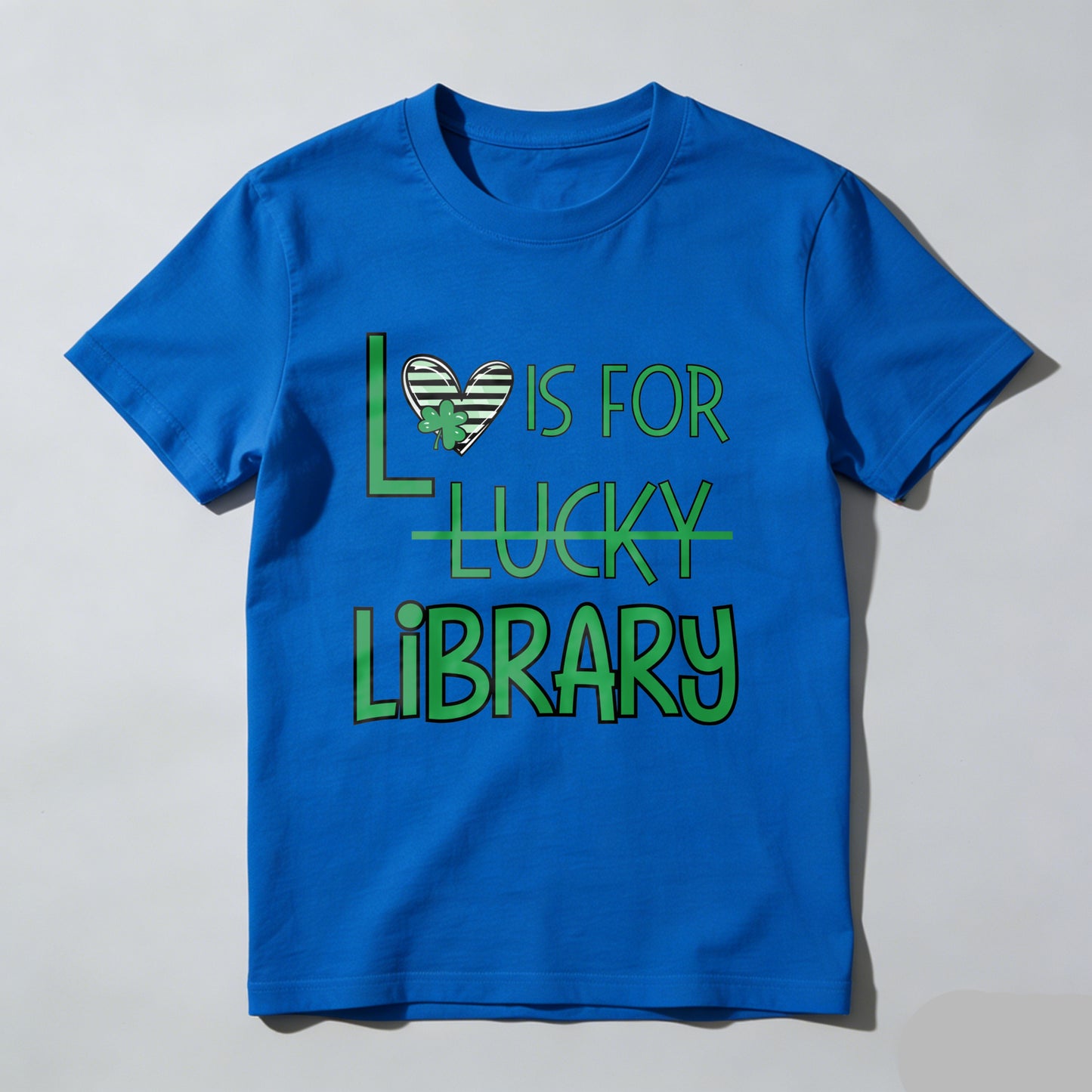 Wardrobecart L Is For Lucky Library Unisex Classic T-shirt