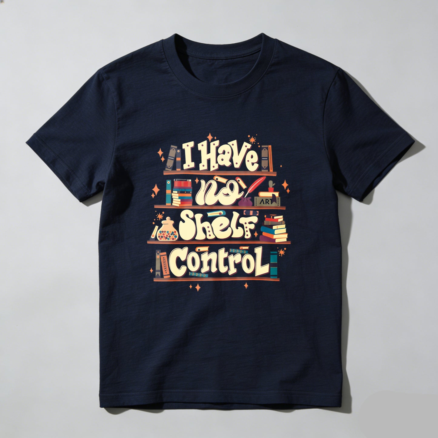 Wardrobecart I Have No Shelf Control Unisex Classic T-shirt