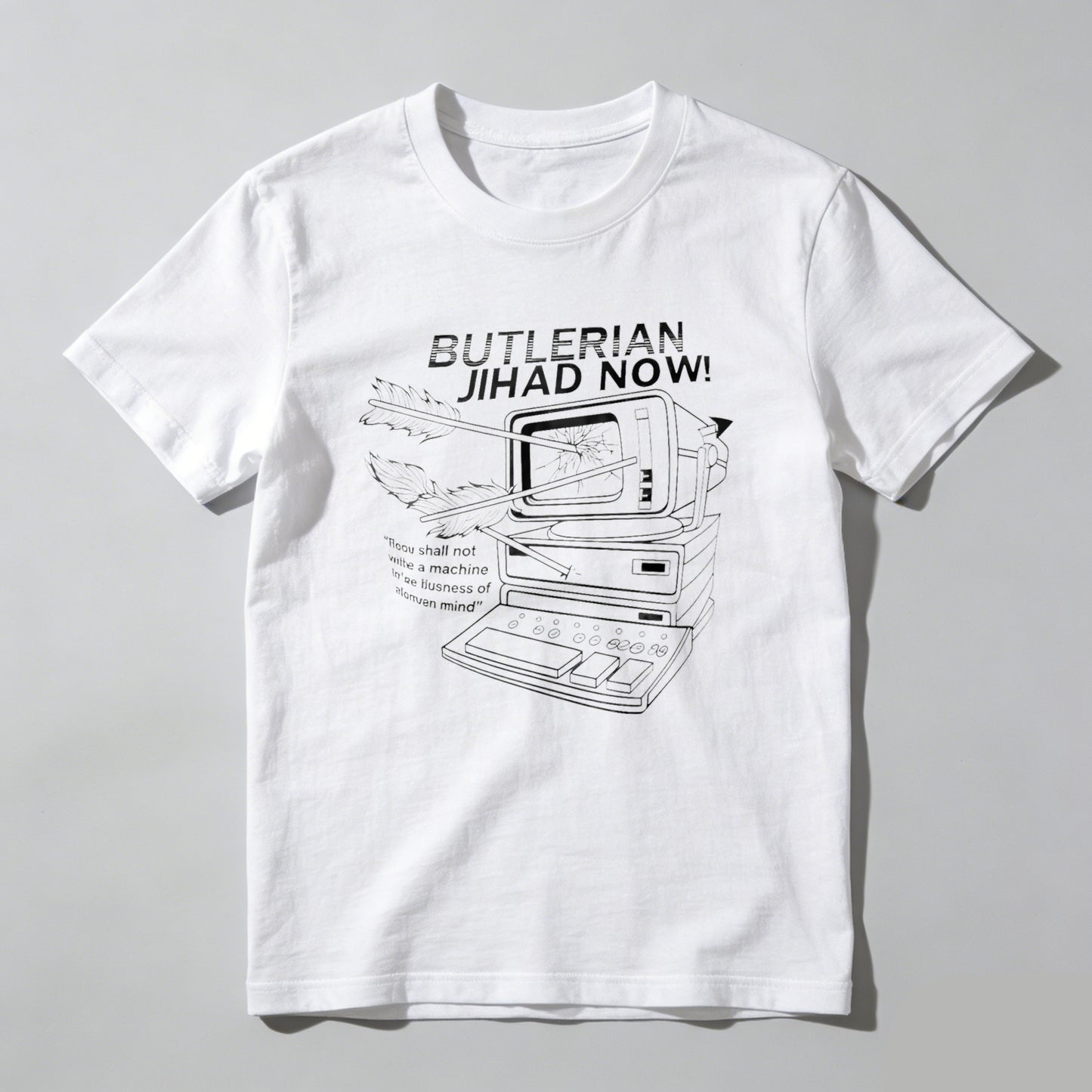 Wardrobecart Butlerian Jihad Now Machine Rebellion Unisex Classic T-shirt