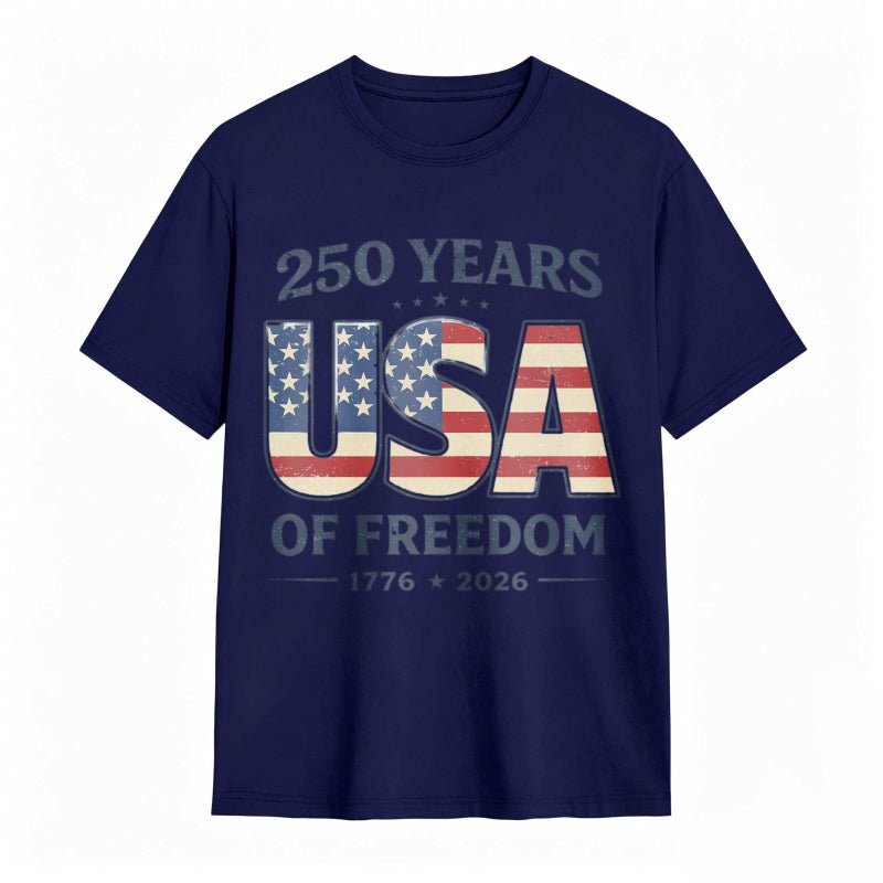 250 Years Usa Of Freedom 1776 2026 T-shirt