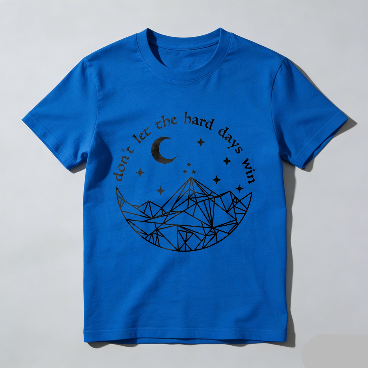 Wardrobecart Don't Let The Hard Days Win Unisex Classic T-shirt