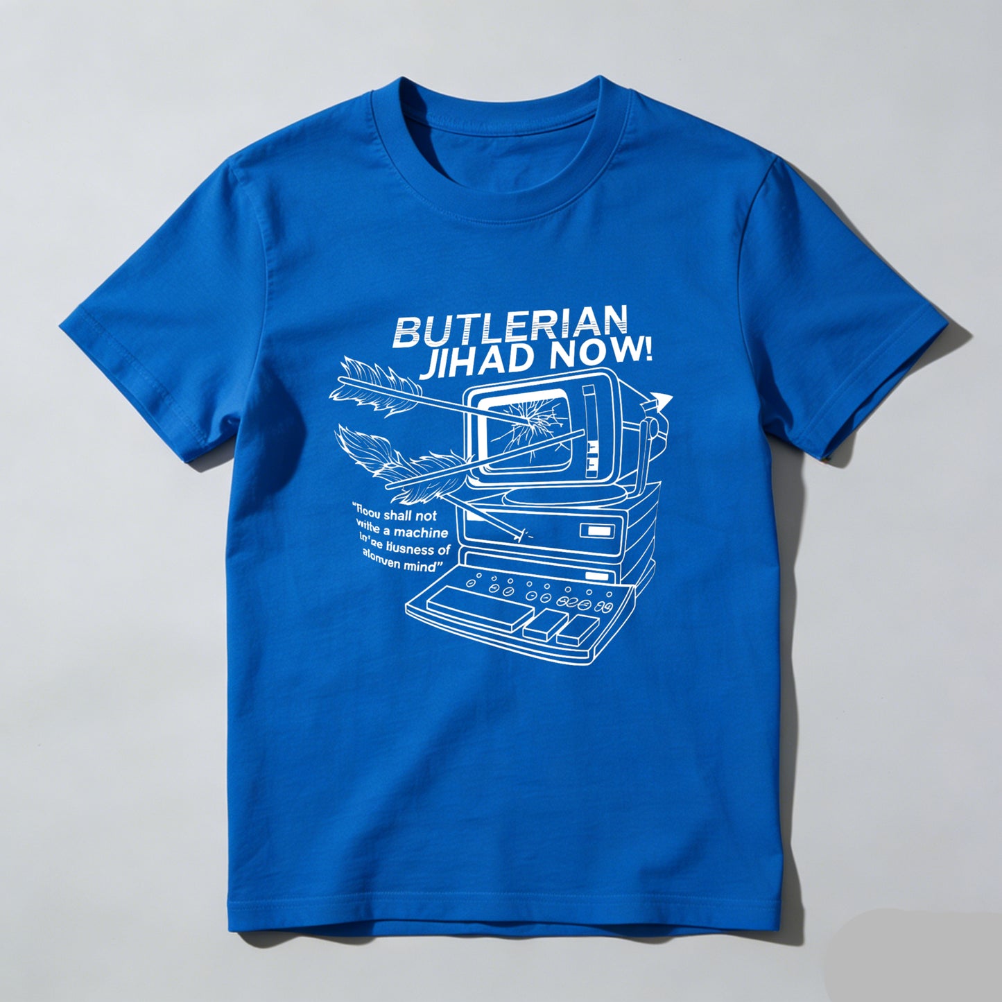 Wardrobecart Butlerian Jihad Now Machine Rebellion Unisex Classic T-shirt