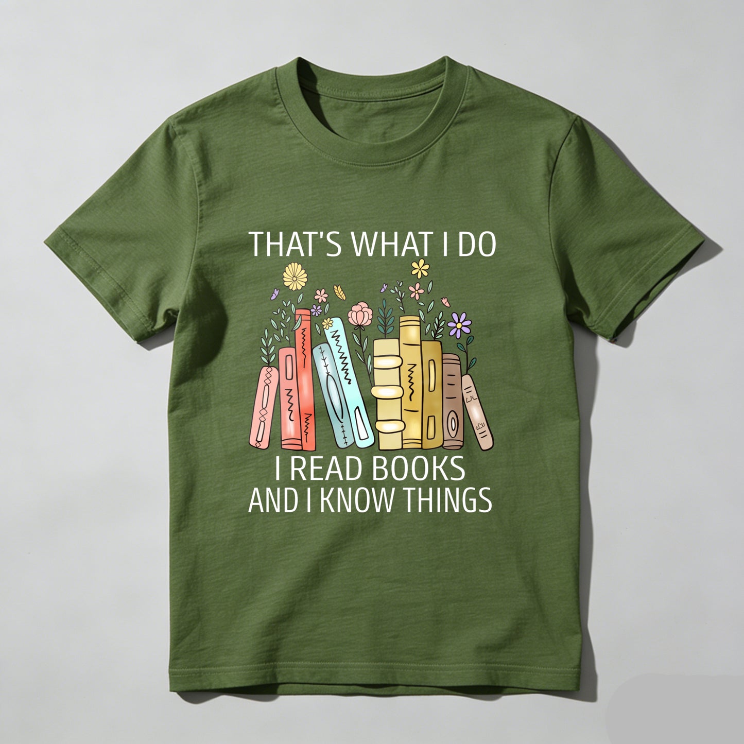 Wardrobecart That's What I Do I Read Books And I Know Things Unisex Classic T-shirt
