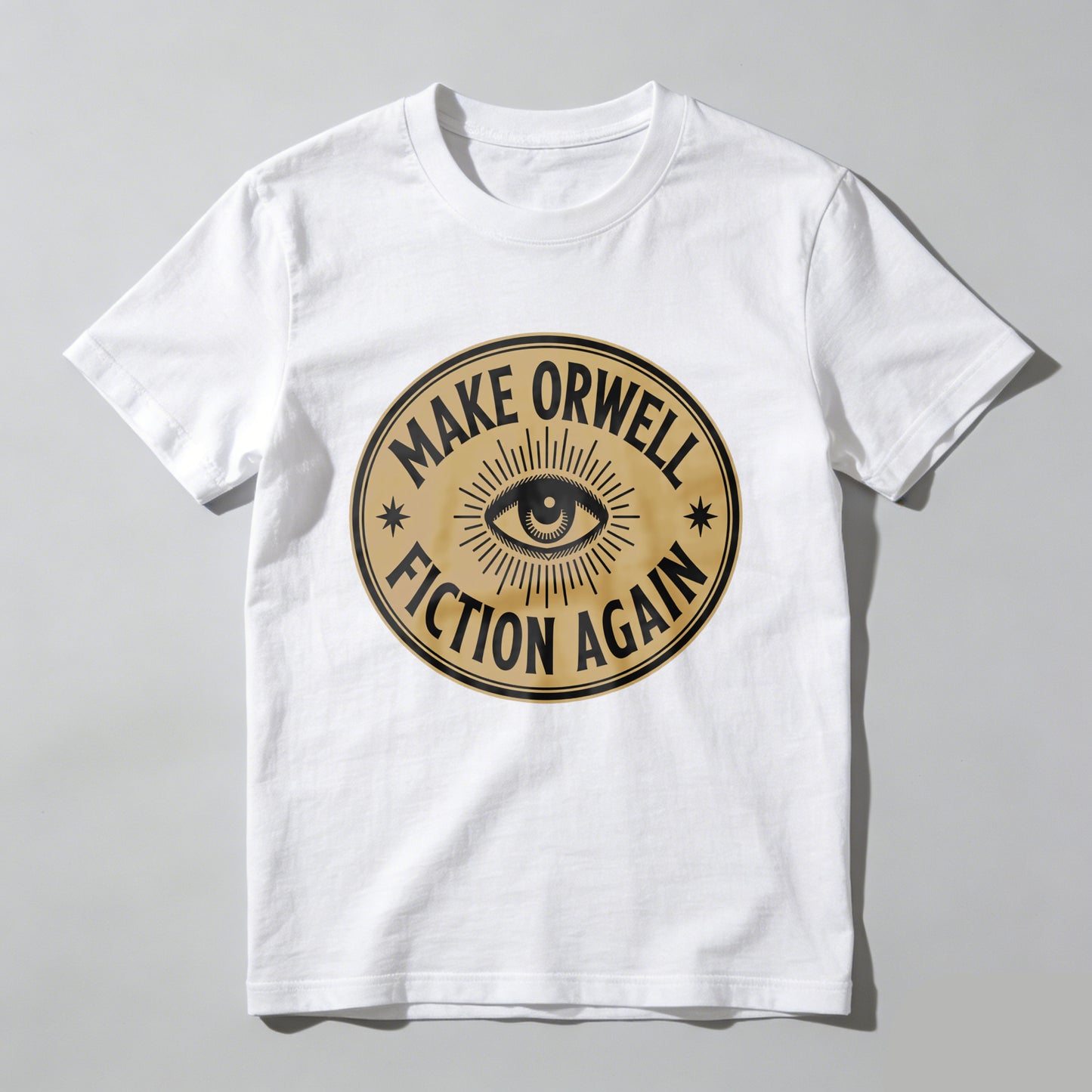 Wardrobecart Make Orwell Fiction Again Eye Symbol Unisex Classic T-shirt