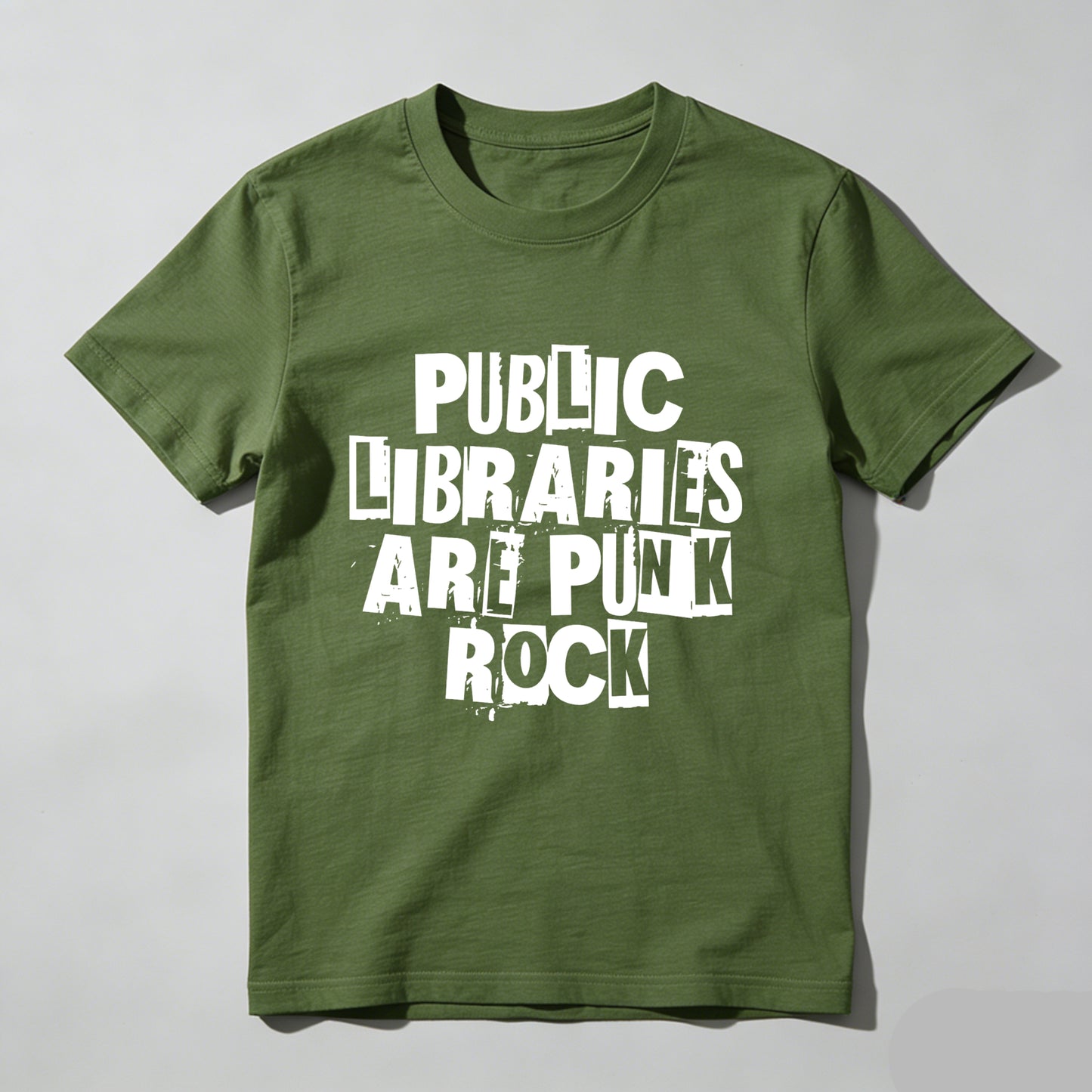 Wardrobecart Public Libraries Are Punk Rock Unisex Classic T-shirt
